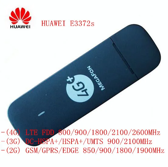 Huawei модем e3372 e3372s-153 4G LTE USB Dongle USB Stick Datacard мобильный широкополосный USB модемы 4G модем LTE модем