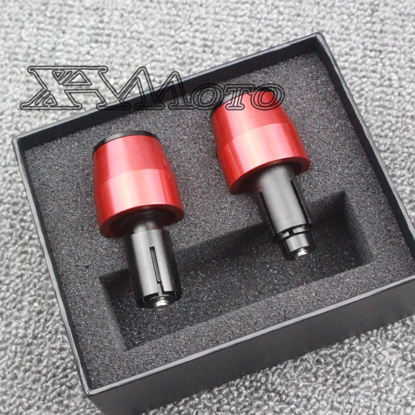 New Motorcycle CNC 7/8'' Handle Bar End Weights Handlebar Grips Cap for Honda CB650F CB1000R CBR 600f4i CB400 Aprilia pegaso 650