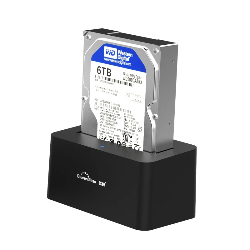 HDD docking station 2 5 3 5 HDD compatible SATA interface plug and play 1 bay 4