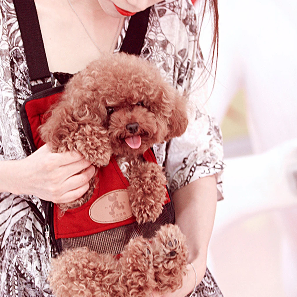 

Pet Dog Carrier Bag Travel Backpack Breathable Bag Shoulder Cap Puppy Carrier Pouch Holder With Legs Out