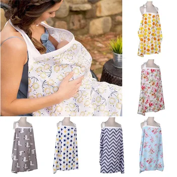 

Nursing Breastfeeding Privacy Cover Baby Scarf 2018 Fashion Infant Baby Car Seat Stroller Breast Feeding Scarf Nursing Covers