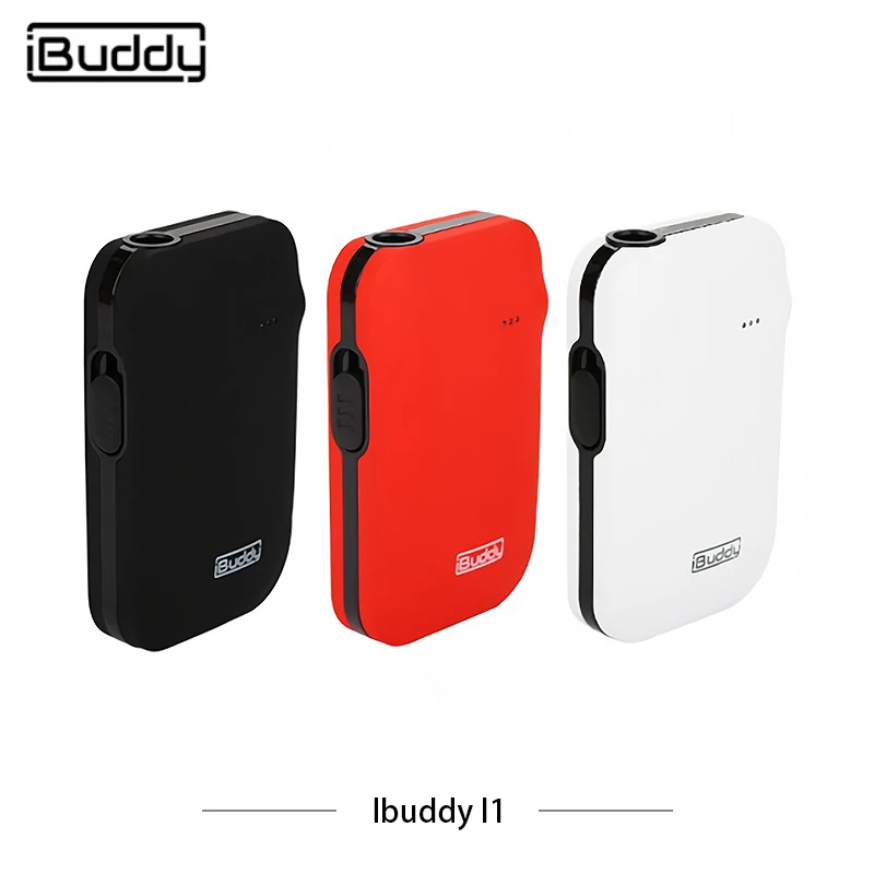 

Low Temperature Heating-Non-Combsustion Electronic Cigarettes iBuddy I1 Ki Dry Herb Vaporizer Heating Vape Kit 1800mah Box Mod