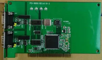 

PCI-1680U Dual port CAN universal PCI bus communication card