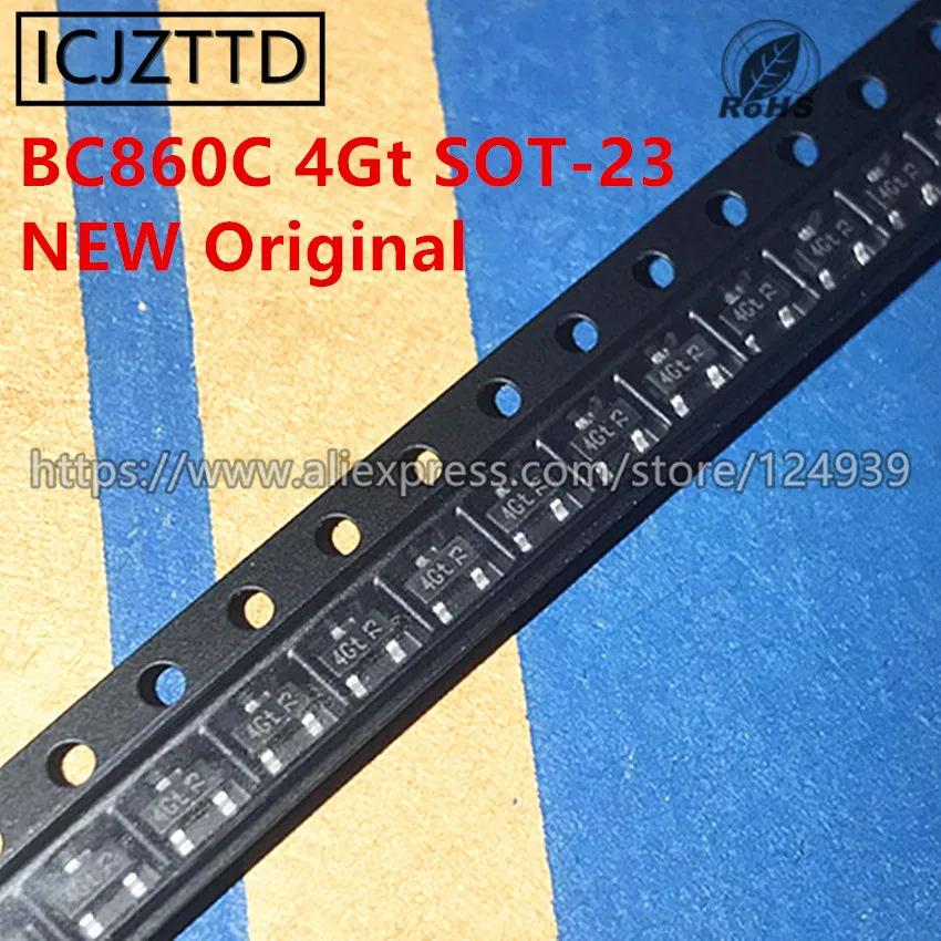 100 шт. новый оригинальный BC850C SOT 23 2G BC860C 4Gt 45 в 100mA BC850 BC860 MMBT3904LT1G MMBT3906LT1G 1AM 2A BC850CW BC860CW