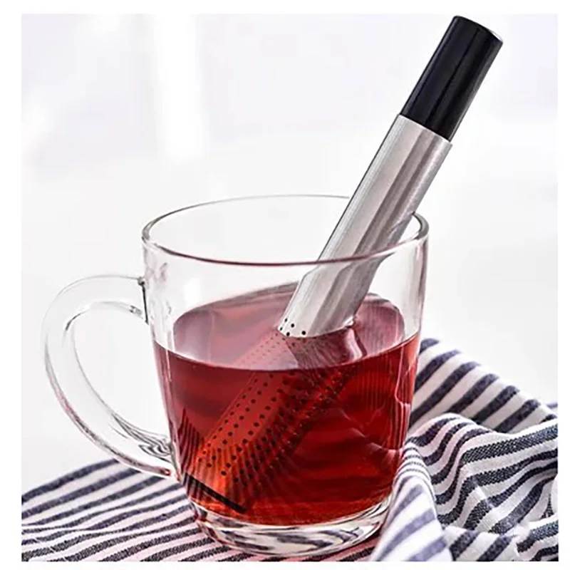 1 PCS Tea Strainers Stainless Steel Creative Pipe Design Metal Tea Strainer For Mug Fancy Filter For Puer Tea Herb Tea Tools 1 PCS Tea Strainers Stainless Steel Creative Pipe Design Metal Tea Strainer For Mug Fancy Filter For Puer Tea Herb Tea Tools