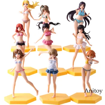 

Love Live School Idol Project Minami Kotori Nozomi Tojo Nico Yazawa Maki Nishikino Rin Hoshizora Figure Action Toy Doll 9pcs/set