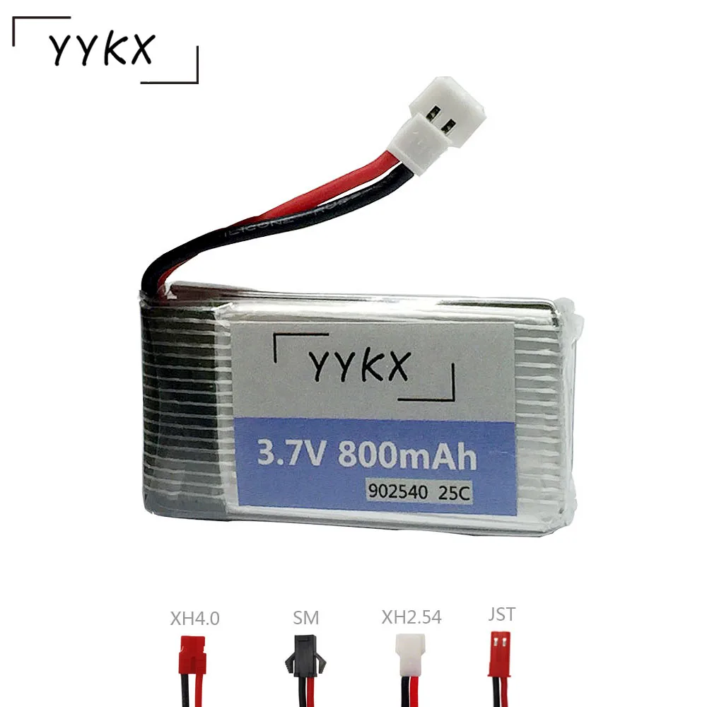 Батарея 3 7 В 800 мАч 25c 902540 lipo для квадрокоптера Syma X5 x5c X5HC X5HW K60 RC лучшее качество