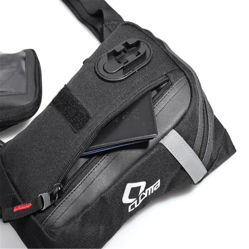 Мужская оксфордская поясная сумка с заниженной ногой, поясная сумка, мотоциклетная походная сумка, сумка для телефона с сенсорным экраном