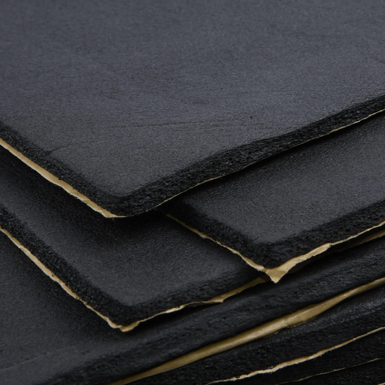 9 шт. автомобильный автофургон звукоизоляция тускнеющая изоляционная пена черный 30*50*6 мм