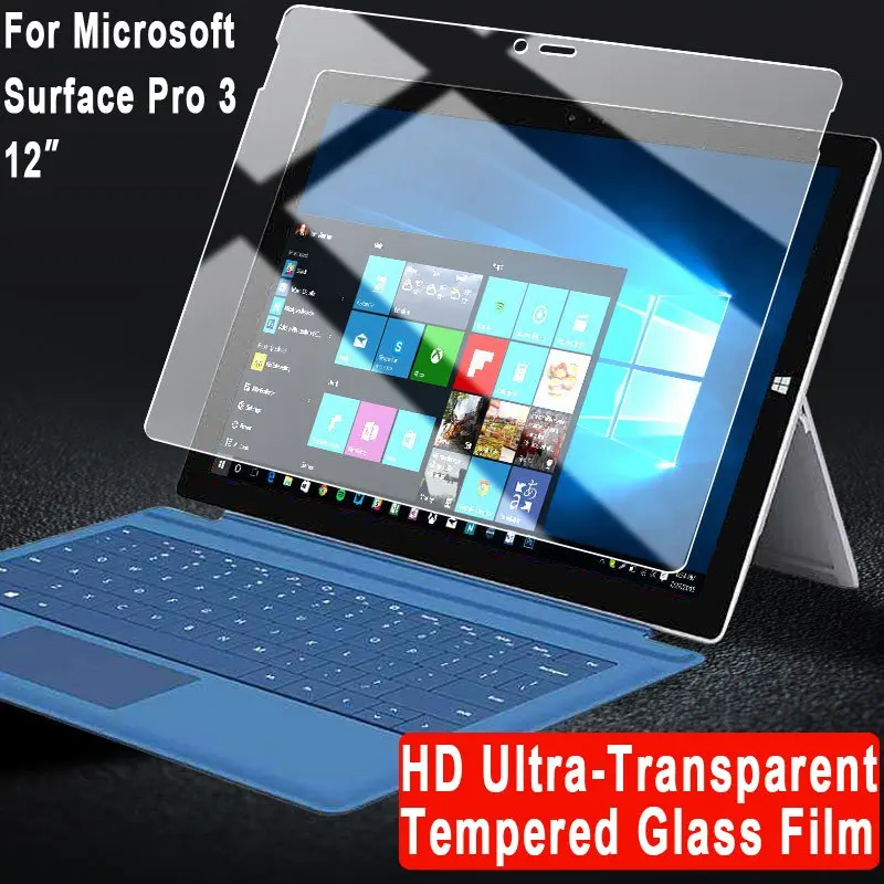 For Surface Pro 3 Премиум 0,3 мм 9H HD закаленное стекло для microsoft Surface 3 Pro 3 Pro 4 Pro 6 Pro 7 12,3 Защитная пленка для экрана - Цвет: For Surface Pro 3