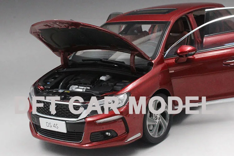 Литье под давлением 1:18 DS 4S Игрушечная машина из сплава модель детских игрушечных автомобилей авторизованный подарок для детей