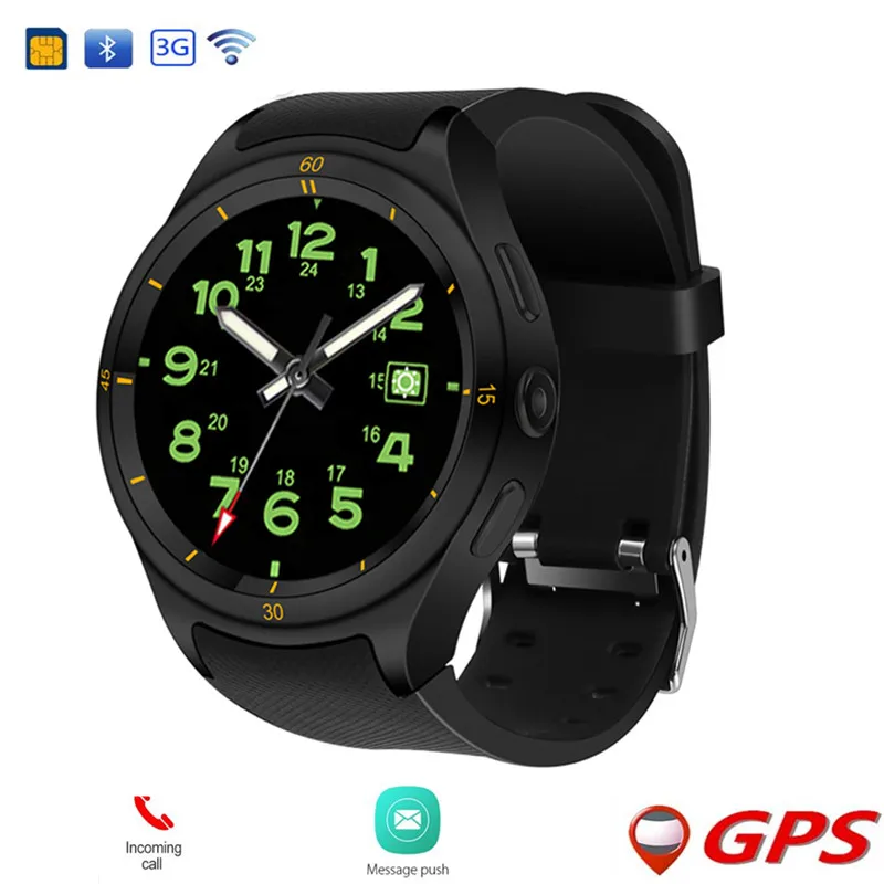 

3G Smart watch F10 android 5.1 ROM 16GB/RAM 1G GPS smartwatch ip67 waterproof Support SIM WIFI heart rate monitor