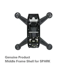 Produto genuíno Meio Quadro Shell Tampa Do Corpo Peças de Reposição para DJI Zangão FAÍSCA