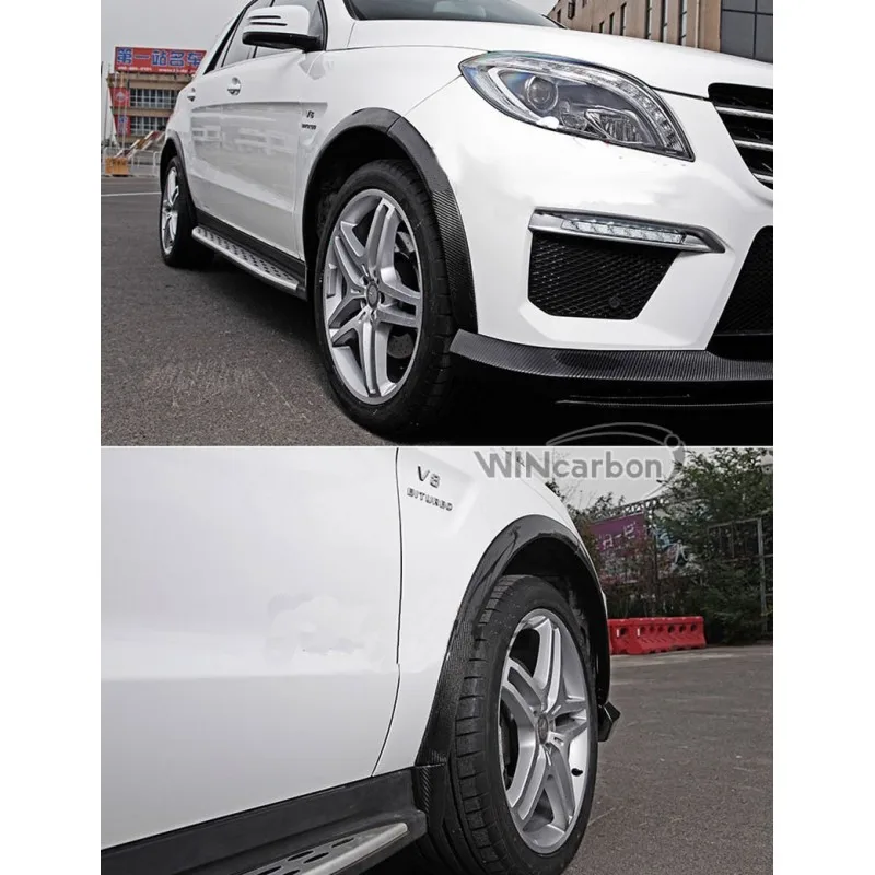 

Real arbon Fiber Surface Fender Flares 12pcs/set for Benz W166 ML63 2014UP