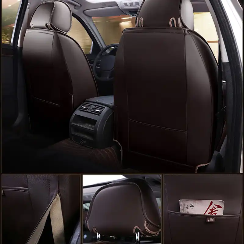 Ausftorer Cowhide Leather Seat Covers For Ford Mustang 2017 2016 2019 Cover Accessories Car Seats Cushion Styling 12pc Ausftorer Cowhide Leather Seat Covers For Ford Mustang 2017 2016 2019 Cover Accessories Car Seats Cushion Styling 12pc