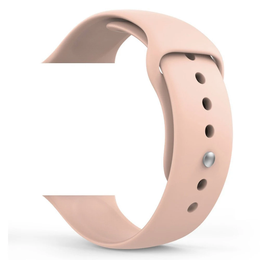 Tschick для наручных часов Apple Watch 38 мм, 42 мм, Размеры S/M/L, силиконовых наручных часов iWatch, ремешок сменный спортивный ремешок для наручных часов Apple Watch, версии 4/3/2/1