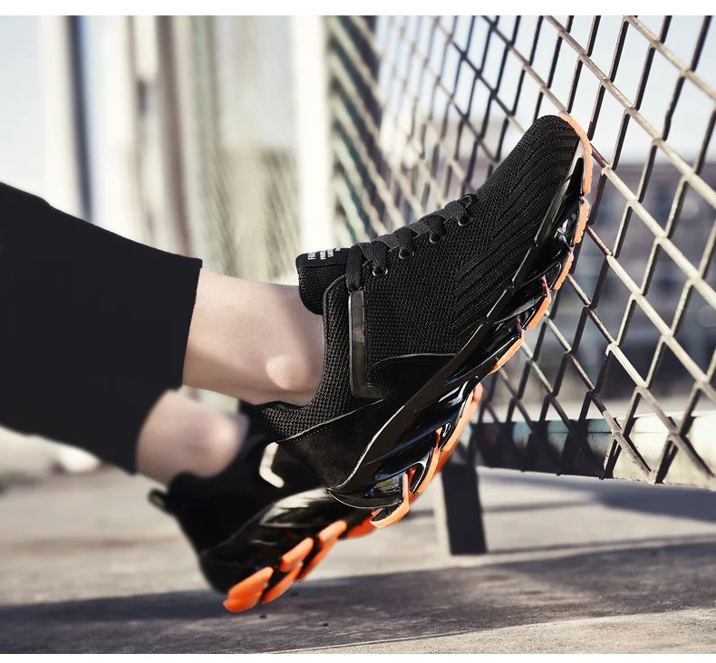 Большой размер 45, мужская обувь для бега, нескользящая уличная спортивная обувь, дизайн, Весенняя подошва, тренировочные кроссовки для мужчин