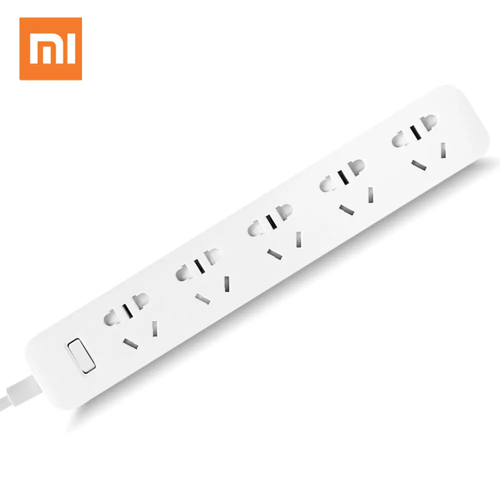 xiaomi mi 5 розетки smart power strip разъем умный электрический многофункциональный адаптер 2 м независимым безопасности