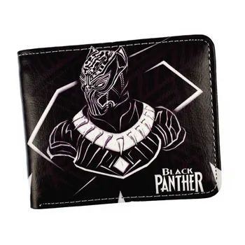 

Marvel Hero Black Panther Short Men's Wallet With Card Holder Coin Purse
