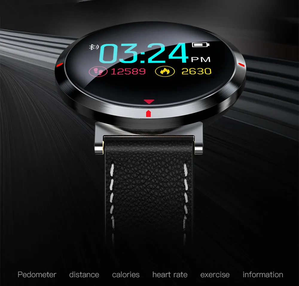 

2018 NEW S2 Bluetooth Color Screen Smart Watch Blood Pressure Heart Rate Monitor Fitness Tracker Smartwatch For Android iOS