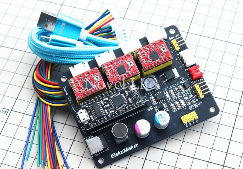 Elecksmaker  3 Axis Laser Engraver Controller Board 3