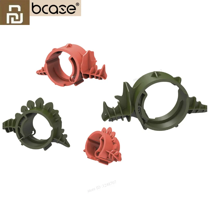 

4Pcs/lot Xiaomi Mijia Bcase Cute Self-Locking Wire Cable Zip Ties Adjustable Cable Ties Organizer Fasten Cable for Mi Home