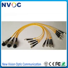 4 ядра, диаметр: 5,0 мм, импортная Armaid пряжа, бронированный кабель, L: 50 см, ODC квадратного типа(мама) к FC/UPC волокна патч-корд