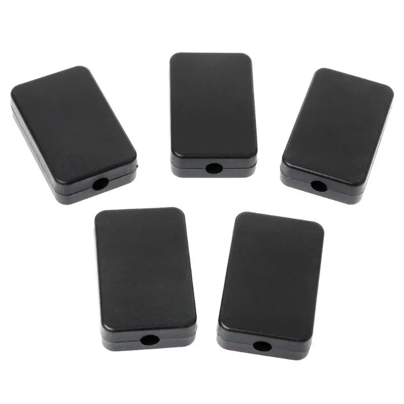 

1/5/10pc DIY Enclosure Instrument Case Plastic Electronic Project Box Electrical Supplies black 55x35x15mm