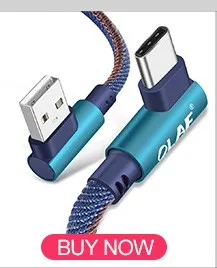 OLAF 2m USB Type C 90 Degree Fast Charging usb c cable Type-c data Cord Charger usb-c For Samsung S8 S9 Note 9 8 Xiaomi mi8 mi6 type of charger for android