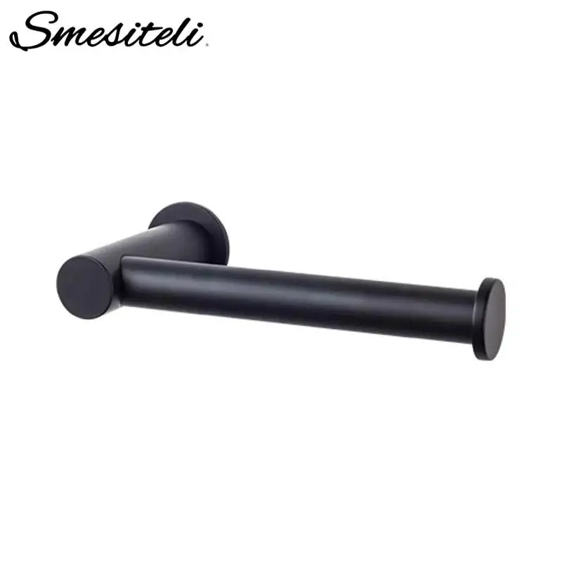 Günstig Smesiteli Schwarz Papier Halter Sus304 Edelstahl Wand Montieren Bad Toilette Roll Wc Papier Hohe Qualität Papier Halter