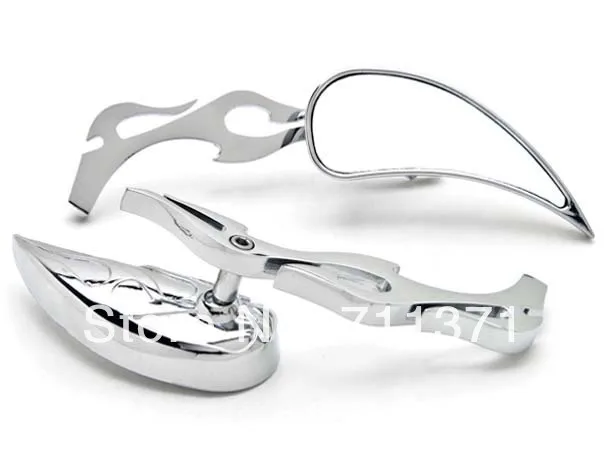 

Tear Drop Custom Chrome Motorcycle Rear Mirrors For Victory Vision Street Tour