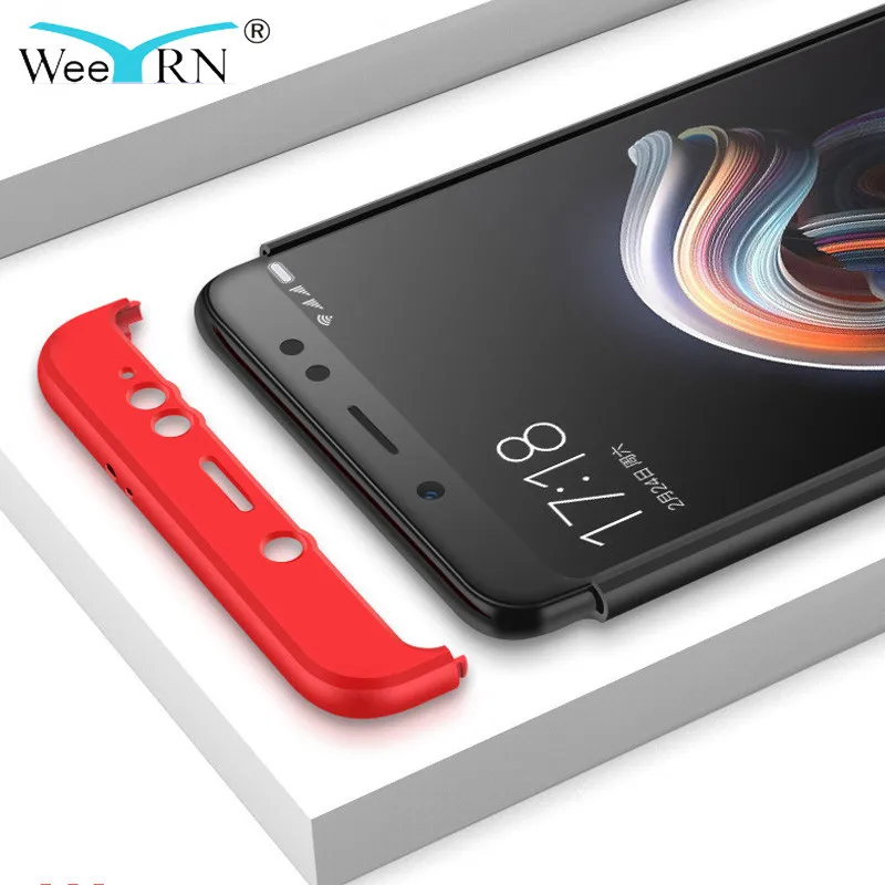 

WeeYRN 360 Full Case Xiaomi Redmi note 5 6 7 pro 5a prime 4X Xiaomi Redmi 5 Plus 6A 5A S2 Xiaomi mi 8 lite 8SE 6 A1 A2 Mix 2 2S