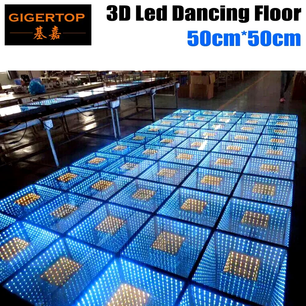 Guangzhou TIPTOP Stage Light 50cm x 50cm Wedding Disco Dancing Floor Star Effect/ RGB Color Party Show Outdoor 3D Mirror Type Guangzhou TIPTOP Stage Light 50cm x 50cm Wedding Disco Dancing Floor Star Effect/ RGB Color Party Show Outdoor 3D Mirror Type