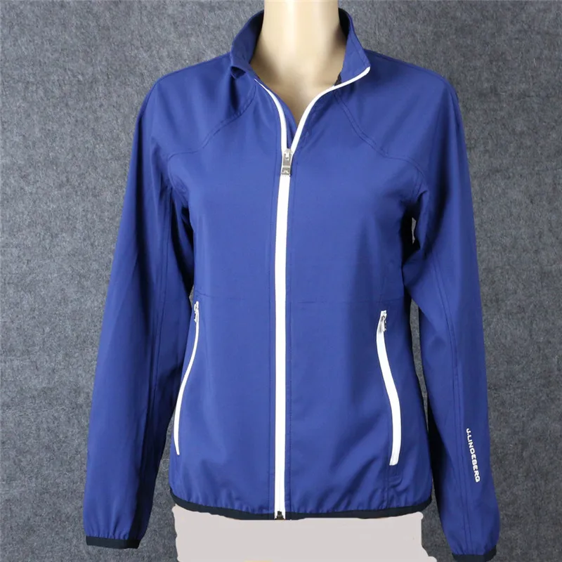 Новинка JL леди гольф куртка уличная анти-пиллинг одежда на молнии Женское пальто гольф верхняя одежда тонкая для весны и осени