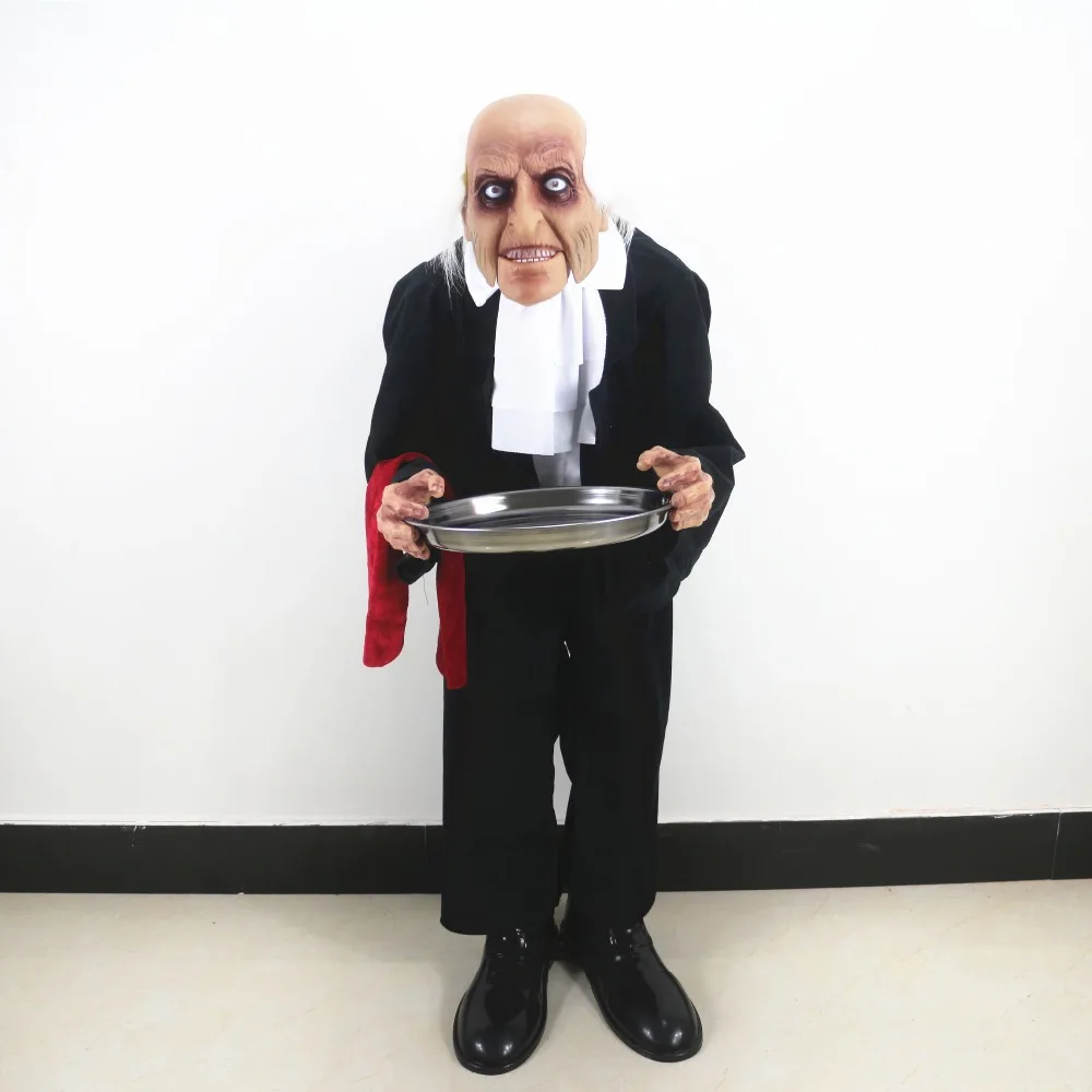 halloween toy Electric skull man novelty prank toys horror novelty items funny toys halloween