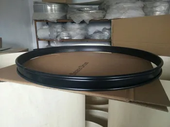 

good price 20inch iron black color bass drum hoop