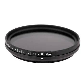 

46mm Slim Fader Variable ND Filter Adjustable Neutral Density ND2 to ND400 Lens Filter for Digital Camera DSLR SLR DV New