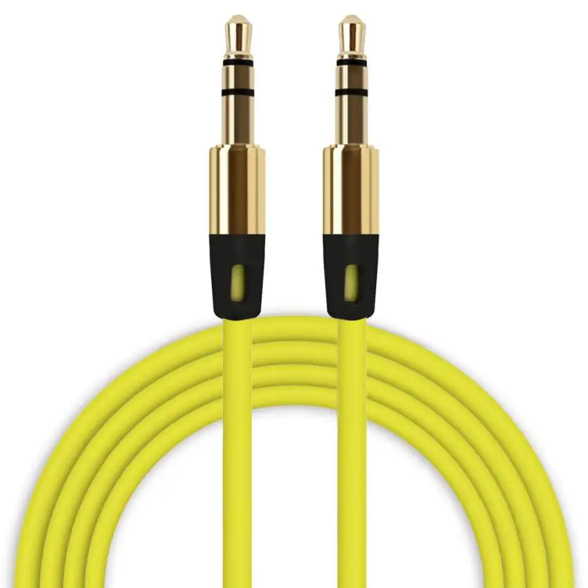 

HL 2017 3.5mm Auxiliary Cable Audio Cable Male To Male Flat Aux Cable EF15E22#3