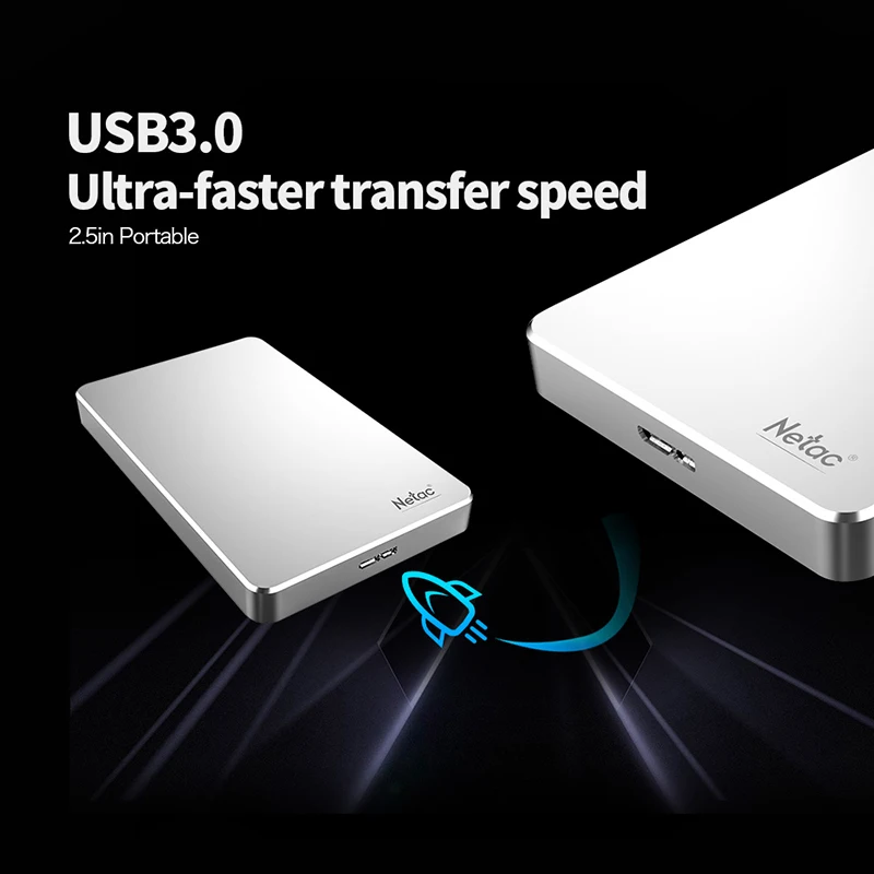  Netac K218 USB 30 HDD 1TB 2 unidad flash TB 25 pulgadas disco duro portátil externo unidad LED para