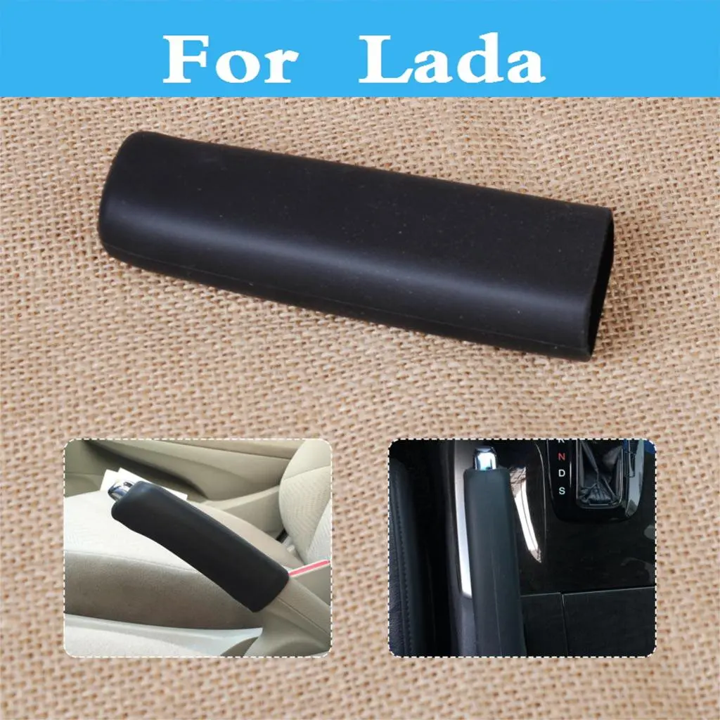 

Car Handbrake Hand Brake Case Black Cover Sleeve Decorative Cover For Lada 2105 2106 2107 2109 2110 2112 2113 2114 2115 1111 Oka