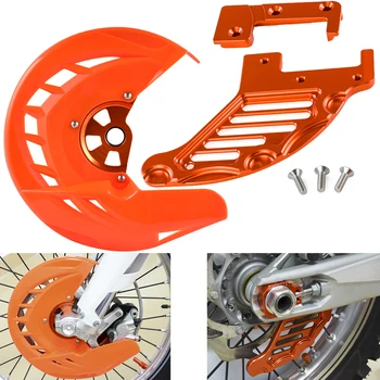

Front Rear Brake Disc Guard For KTM SX SX-F XC XC-F EXC EXC-F 125 150 200 250 300 350 400 450 530 2016-2020 2017 2018 2019