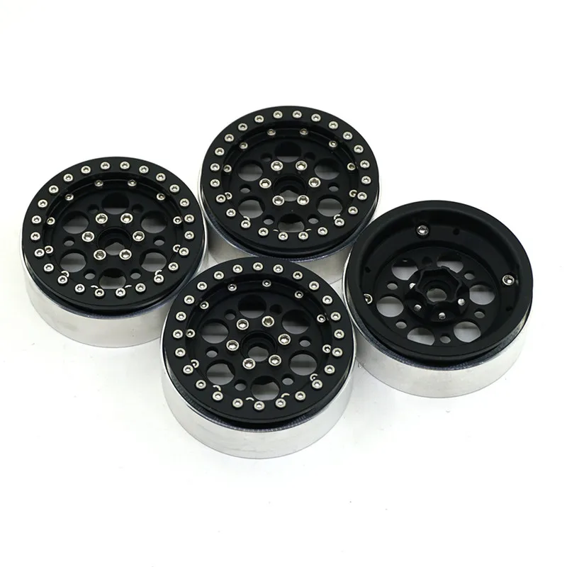 Колеса Beadlock 2 дюйма колеса ступицы для 1:10 RC SCX10 Рейфы 90018 90022 90027 90046 90047 CC01 TRX4 TF2