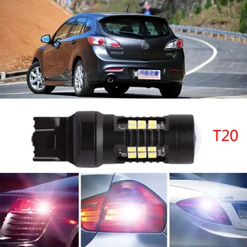 

Ownsun 2Pcs Error Free LED Reversing T20 Back-Up Reverse Light Bulbs Fit For Mazda 3