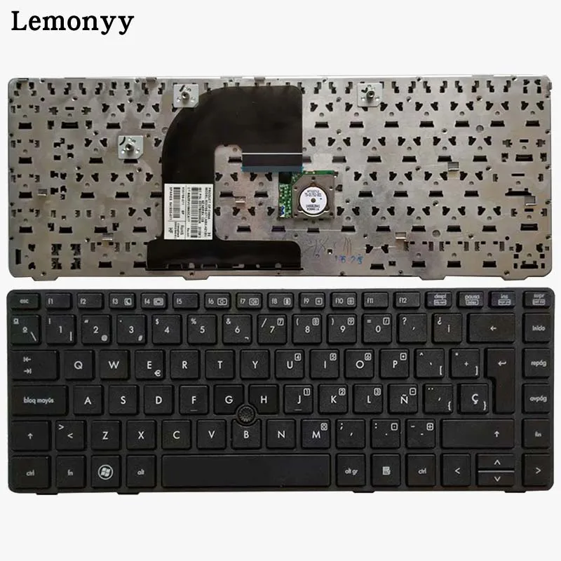 Новая испанская клавиатура для ноутбука HP EliteBook 8470B 8470P 8470 8460 8460p 8460w ProBook 6460 6460b 6470 с