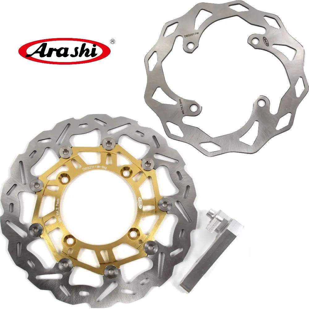 Arashi For KAWASAKI KXF KX F 250 450 2006-2014 CNC Front Rear Brake Disc Rotors 2006 2007 2008 2009 2010 2011 2012 2013 2014 Arashi For KAWASAKI KXF KX F 250 450 2006-2014 CNC Front Rear Brake Disc Rotors 2006 2007 2008 2009 2010 2011 2012 2013 2014