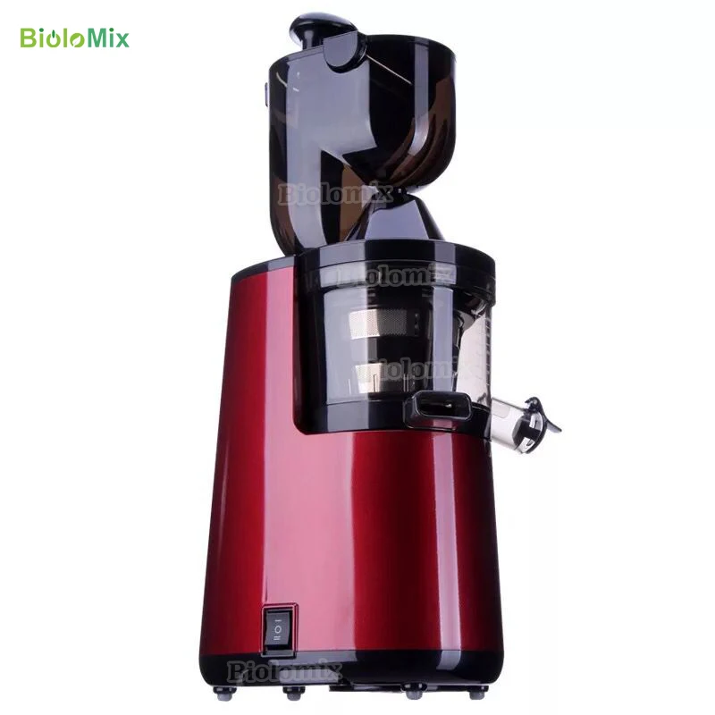 

BPA FREE 200W 40RPM Masticating Slow Juicer Low Speed Auger Fruit Vegetable Cold Press Juice Extractor Squeezer Stainless Steel