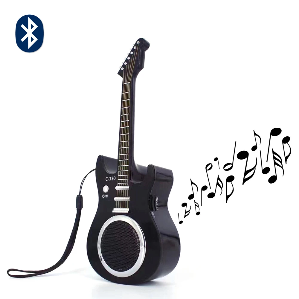 acoustic guitar to bluetooth speaker