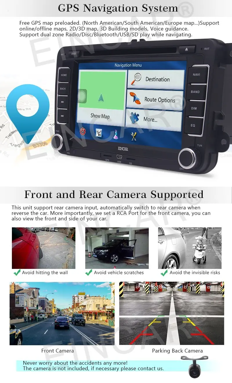 Android стерео 6 0 gps Авторадио 2din сенсорный экран автомобильный dvd плеер поддержка fm