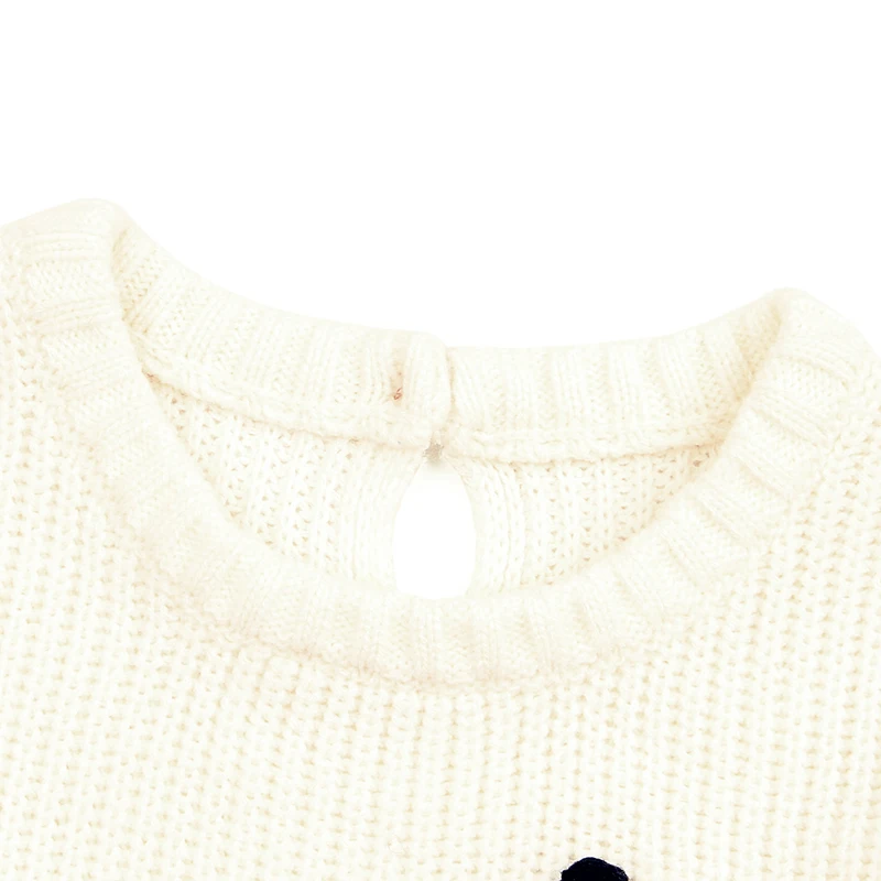 CieiK Baby Girl Knitted Sweaters For Kids Black Dot 2018 Spring Newborn Cute Cardigan Winter Children Clothing Infant Pullover (14)