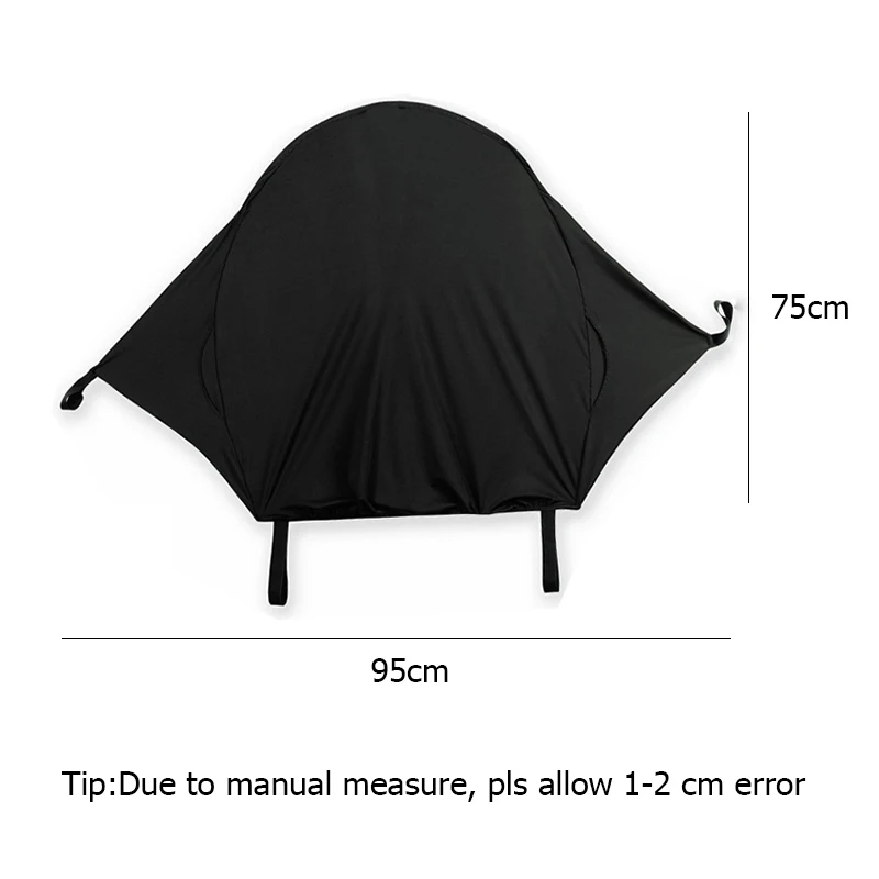 Baby Stroller Sunshade Rag Shade Foldable Multifunction Strollers Accessories Anti UV Baby Car Pram Sun Rain Protective BB3085 (3)